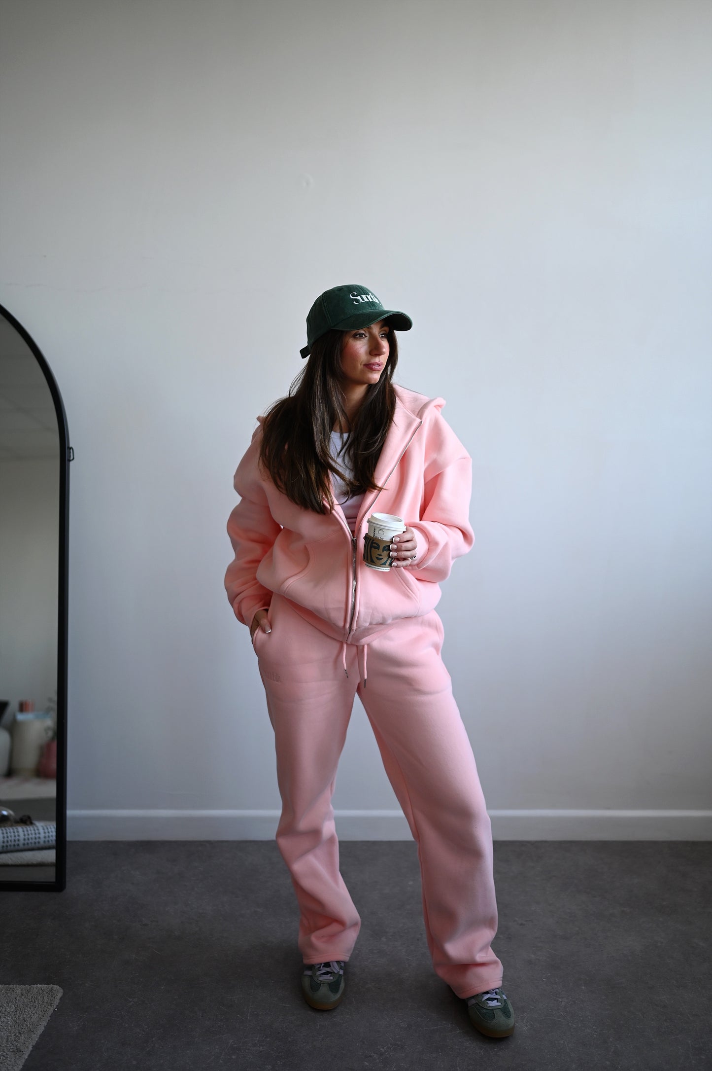 Rose Fleece straight leg pants 40% off was £32