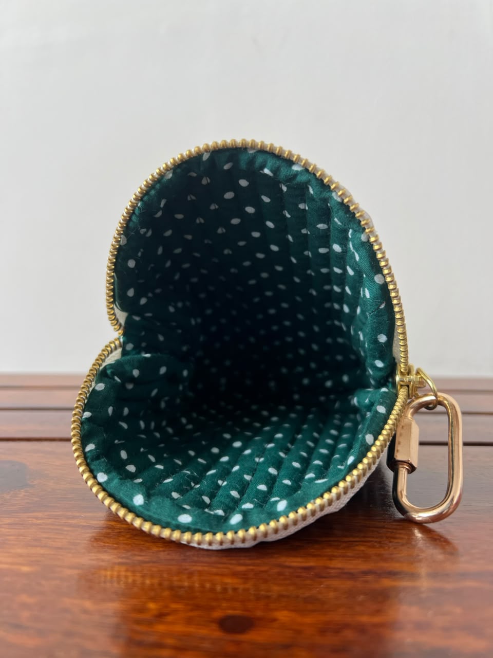 Green polkadot Bags and Accessories