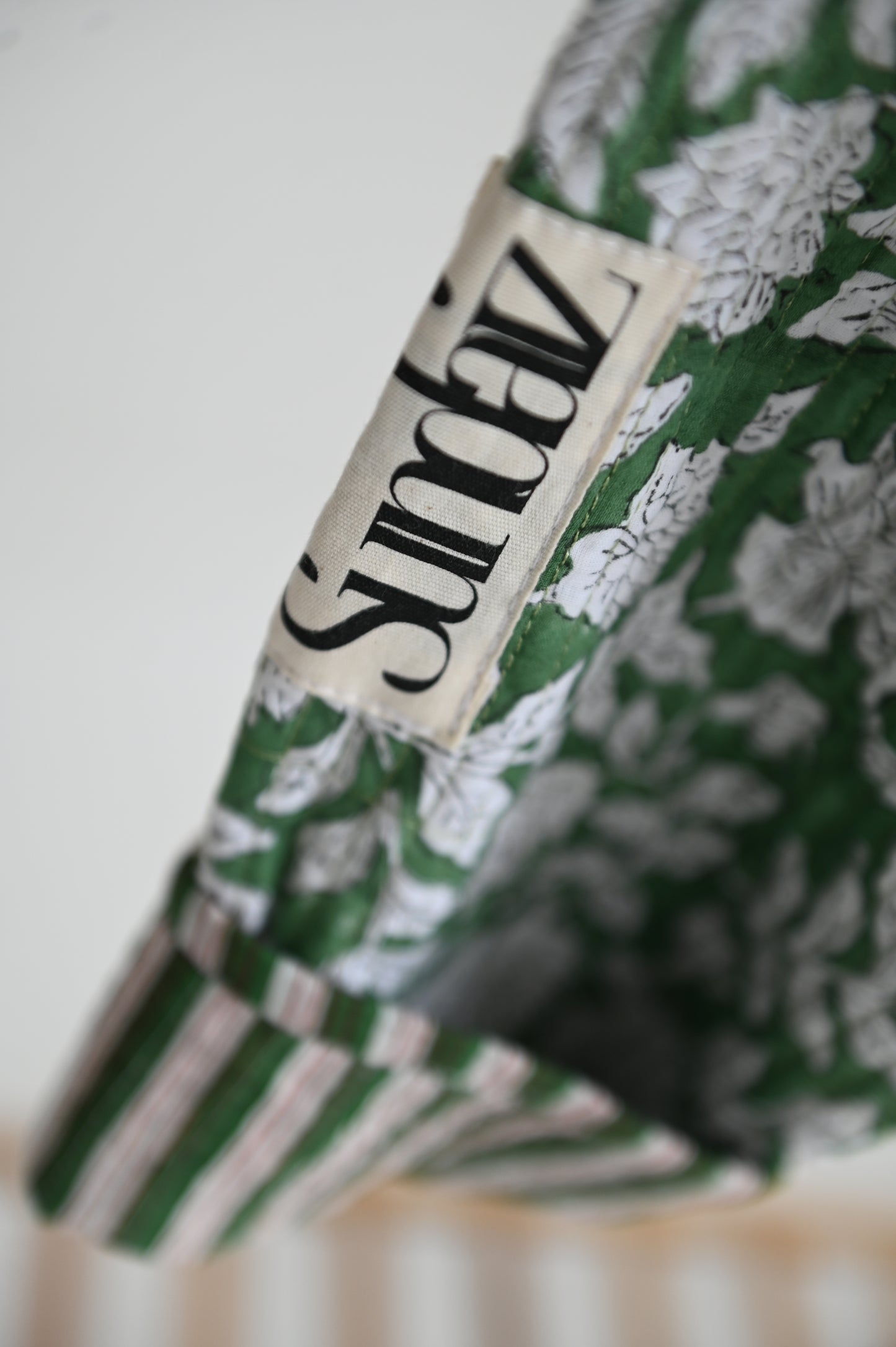 Sage quilted cotton jacket