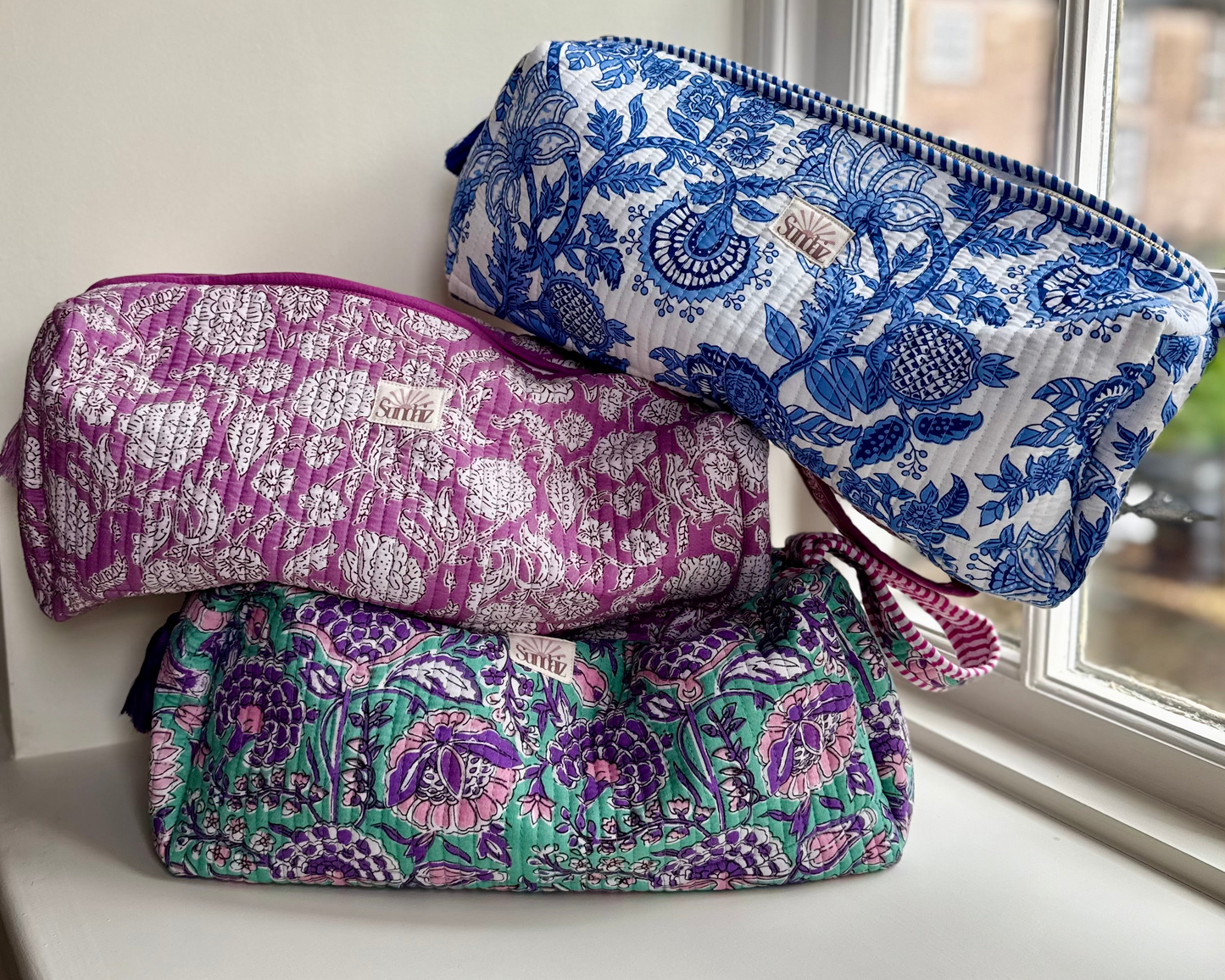 Blue Pottery Totes and Accessories