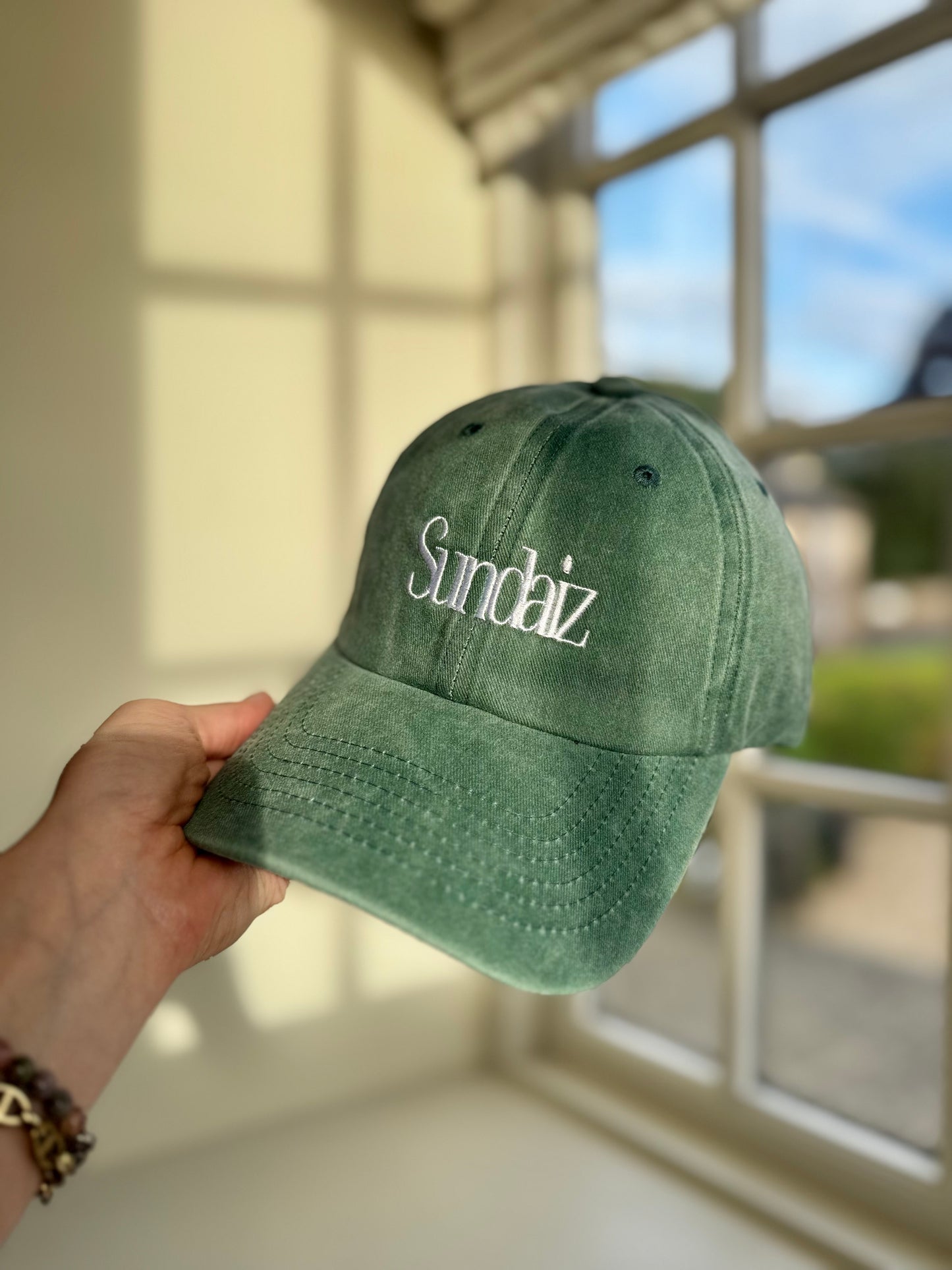 Cotton caps. With original logo.