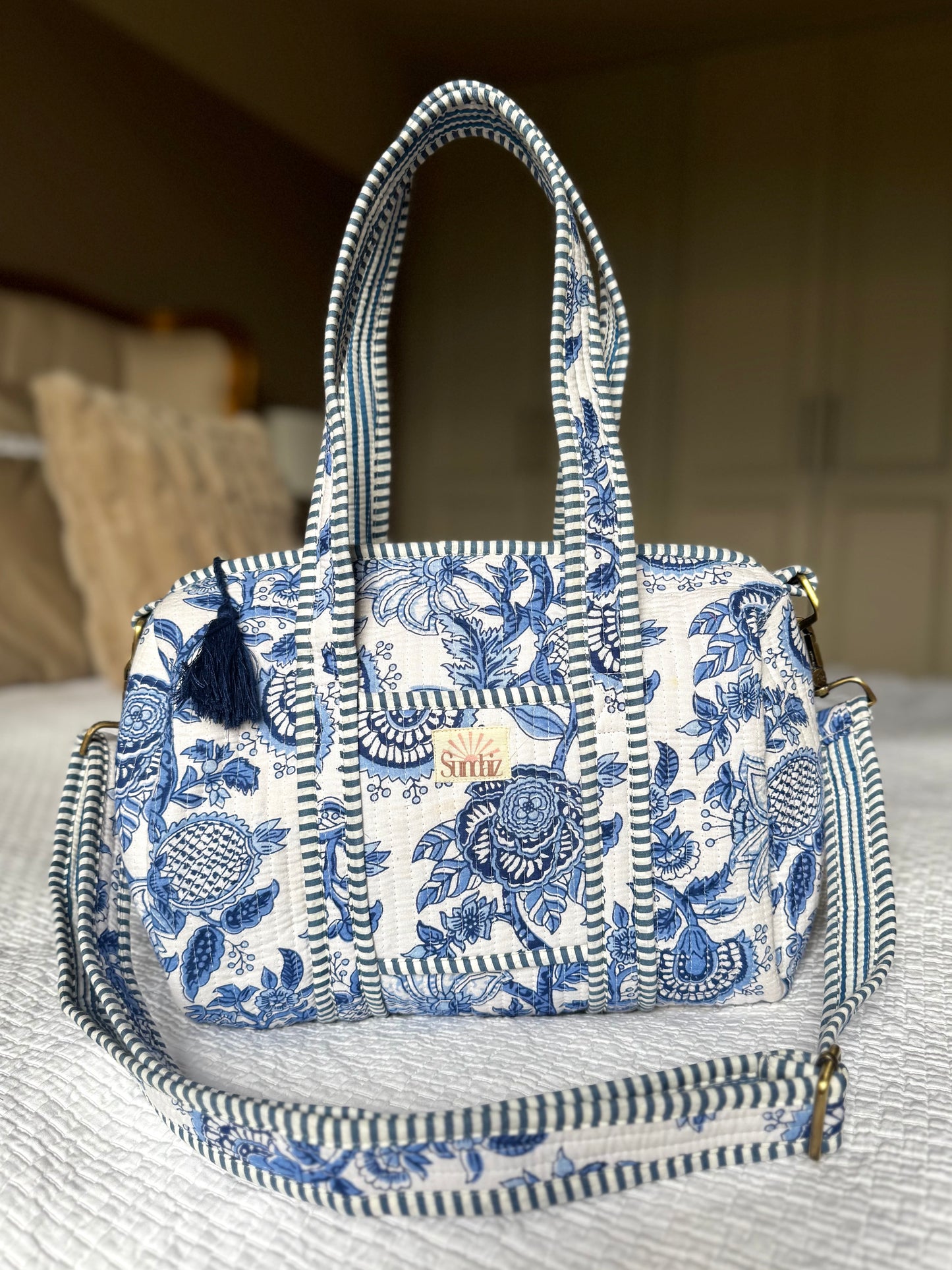 Blue Pottery Totes and Accessories