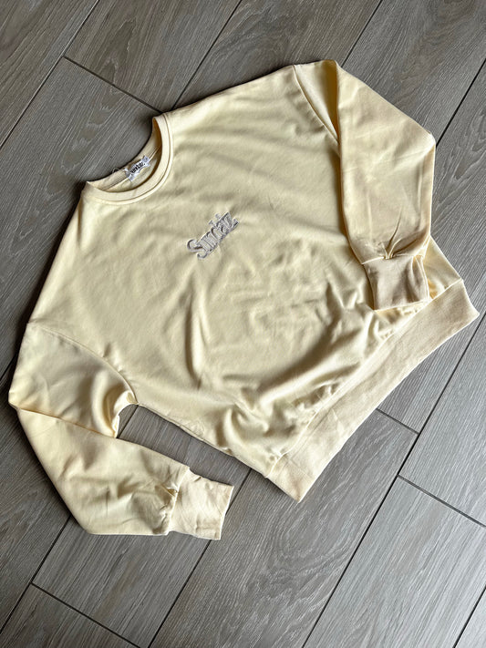 Lemon French Cotton oversized sweatshirt. 40% off was £38