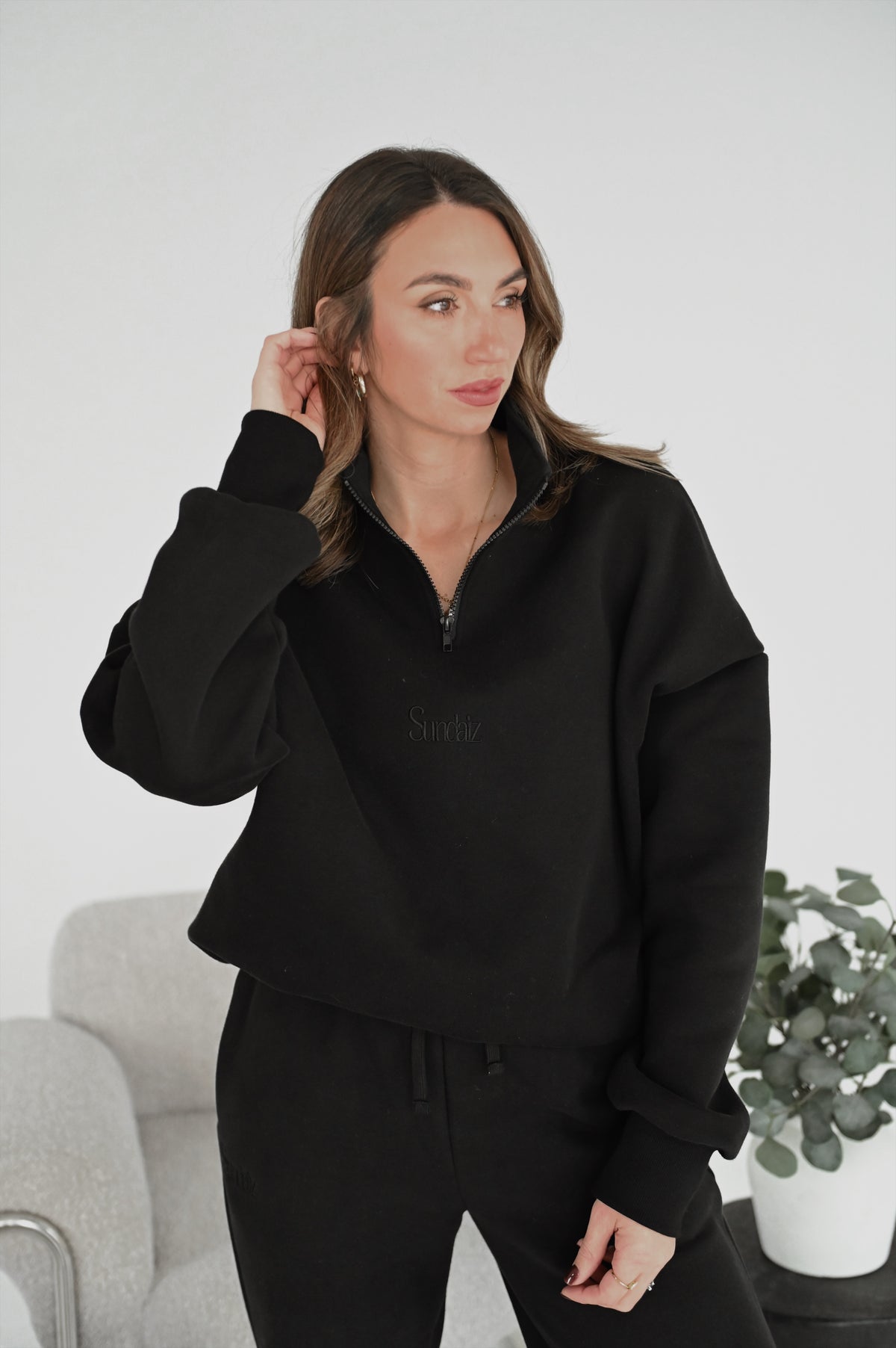 Quarter zip in Back
