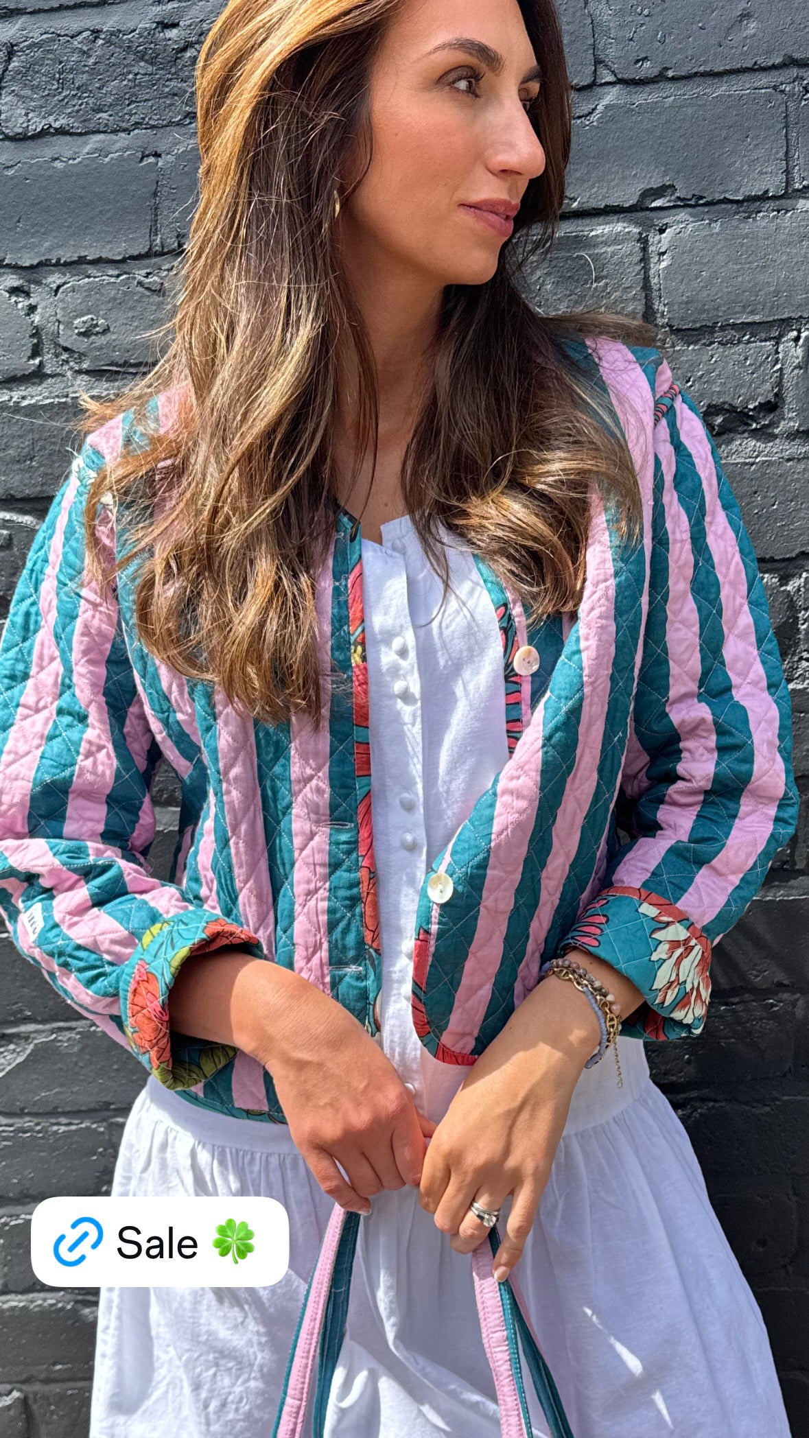 Quilted cotton jacket SALE