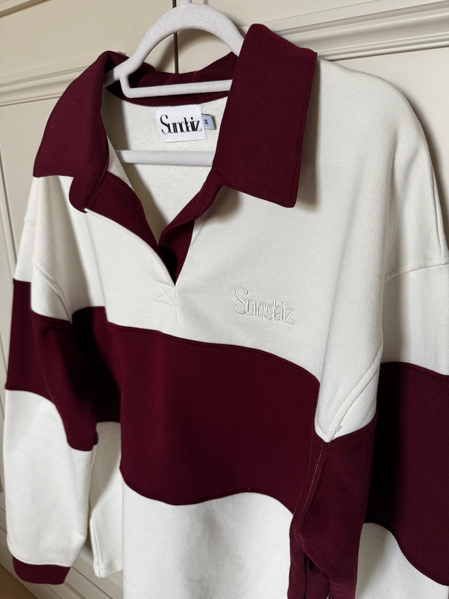 100% Cotton Jersey in Ruby. SALE 30% OFF