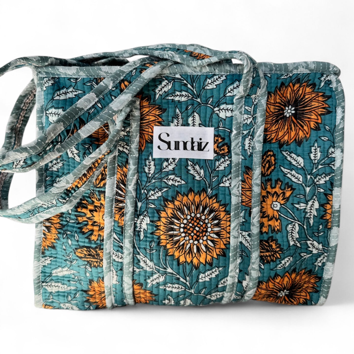 Medium floral tote bag 12x12