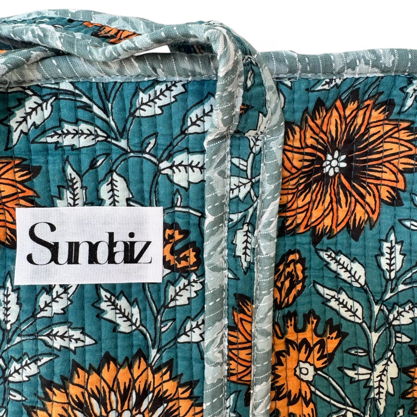 Medium floral tote bag 12x12