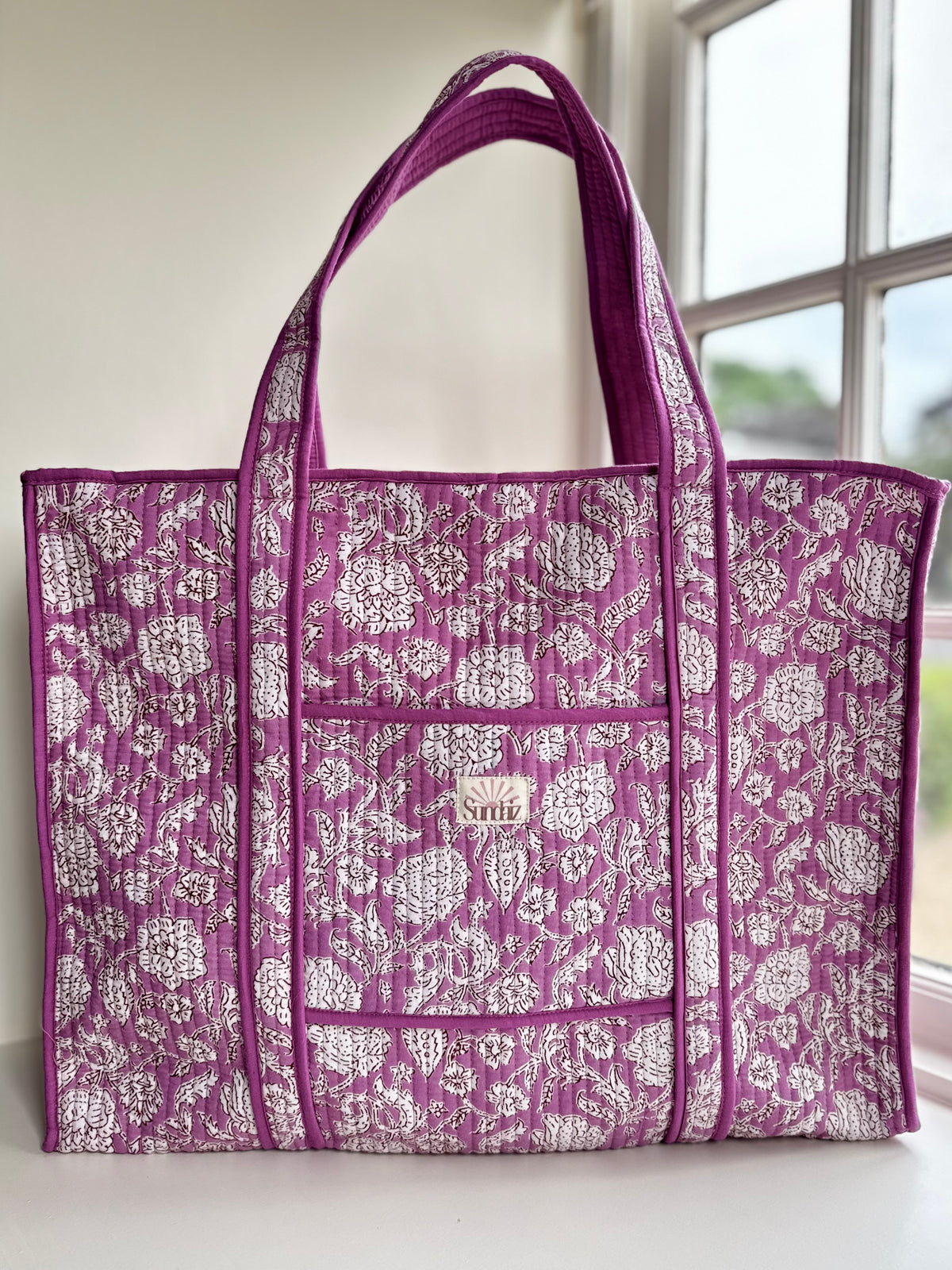 Grape Floral Bags and Accessories