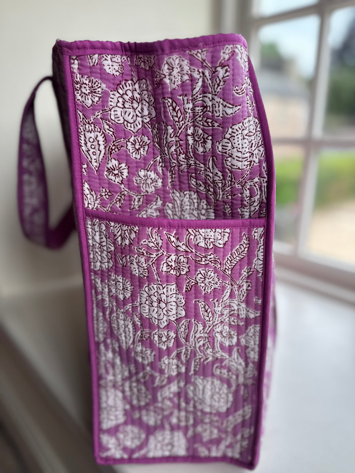 Grape Floral Bags and Accessories