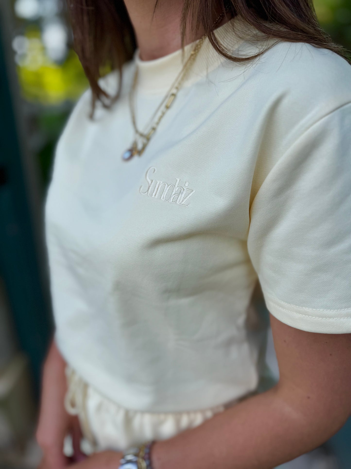 Lemon French Cotton Loose Fitted T-shirt