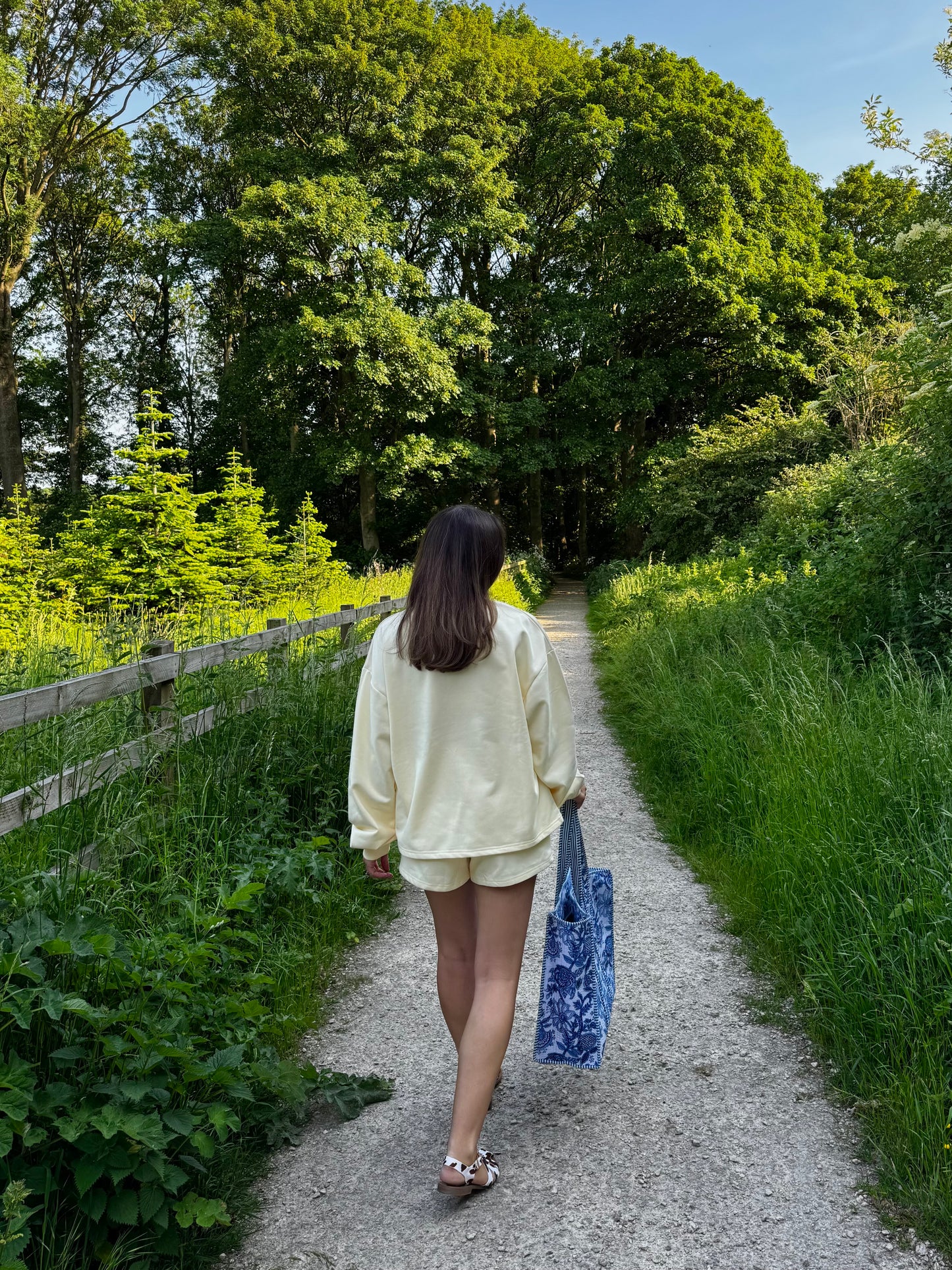 Lemon French Cotton Sweatshirt